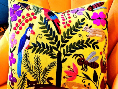 Mixtu Mexican Art Teals Organics