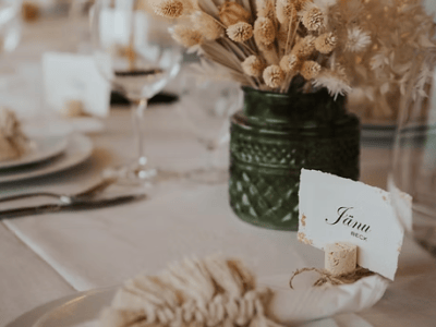 Handgemachte Hochzeitseinladungen - JTV Beck